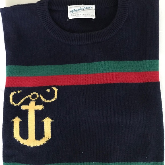 SOLD Men’s nautical sweater size medium - Picture 1 of 3